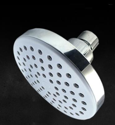 China Silver Bathroom Rain Rotating Shower Head Powerful High Pressure for sale