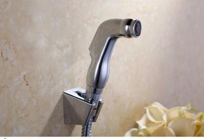 China Chrome Surface Bathroom Bidet Spray / Bidet Spray For Toilet With Shower Holder for sale