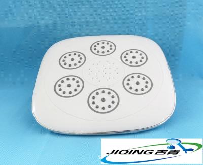 China Eco Friendly Square Overhead Rain Shower Head Water Efficient In Bathroom for sale