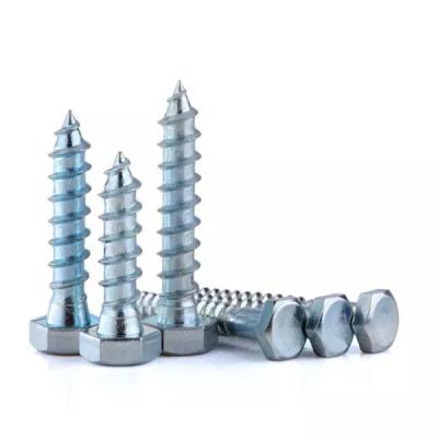 China Unique Design Hot Selling Stainless Steel Din 571 Concrete Hex Head Screws For Wood for sale