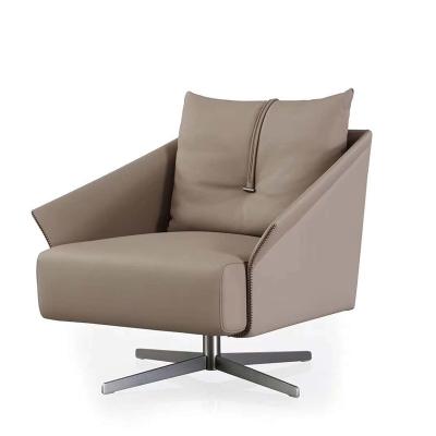 China Leisure Fabric Sofa Office Chairs Armchair Metal Luxury Modern Simple Leather Legs Swivel Reading Chair for sale