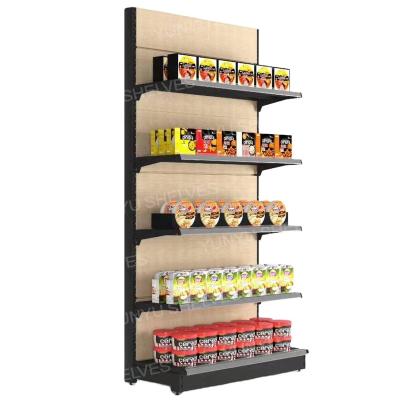 China 2021 yunyu single side double sided grocery supermarket cosmetic racks for sale