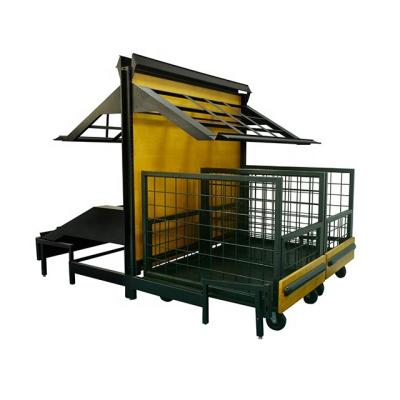 China Yunyu double-sided factory produces iron exquisite wooden retail shelf supermarket display rack wooden rack for sale