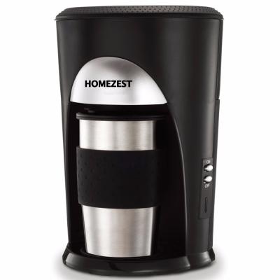 China Water Indicator HOMEZEST CM-901 0.15L PORTABLE SINGLE CUP DRIP COFFEE AND TEA MAKER MACHINE for sale