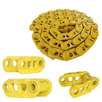 China Machinery Excavator Bulldozer Undercarriage Shantui SD16 SD32 35MnB 190mm 216mm Track Chain Heavy Forging Loose Link for sale