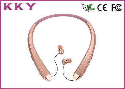 China Fones de ouvido de Bluetooth da gargantilha impermeáveis com Earbuds Retractile/dobrável à venda