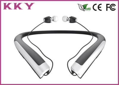 China Sports Bluetooth Earphone with Retractile and Foldable Earbuds and Vibratory Function for sale