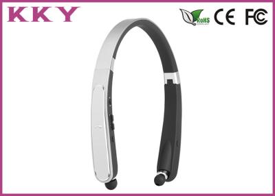 Chine Écouteur pliable de réduction du bruit de CSR CVC d'écouteur de Bluetooth de bande d'encolure pour le téléphone portable à vendre