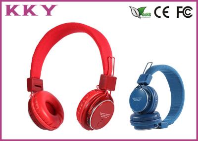 China Professional Red / Pink Cordless Stereo Headphones / Sports Headphones for sale