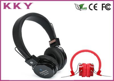 China 2.402 - 2.480GHz Bluetooth 3.0 Noise Reduction Headset Music Over Ear Headphones for sale