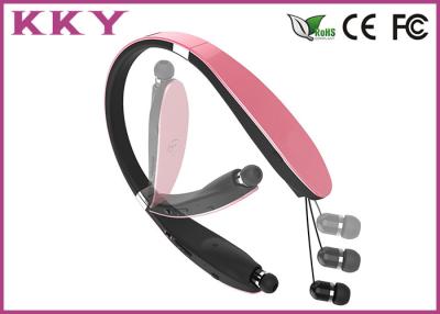 China Rechargeable Lithium Polymer Cell Bluetooth Headphones With Foldable Earbuds for sale