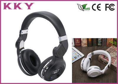 China Around Ear Bluetooth Headphones With TF Card / FM Radio / 3.5mm AUX / LED Display for sale