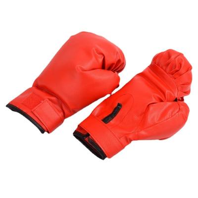 China Adults 2022 Custom LOGO PU Leather Mixed Martial Arts Leather Heavy Bag Gloves Training Boxing Gloves for sale