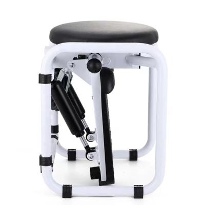 China Simple and Stylish Fitness Equipment Home Quiet Aerobics Exercise Weight Pedal Multifunctional Mini Steppers with Ropes and Chair for sale