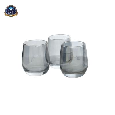 China Minimalist Egg Shape Glass Cup Drinking Tumbler Water Glass Cups for sale