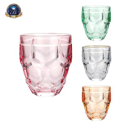 China Modern High Quality Crystal Whiskey Shape Football Cup Wine Glass Whiskey Glass Tumbler Shot Glasses for sale