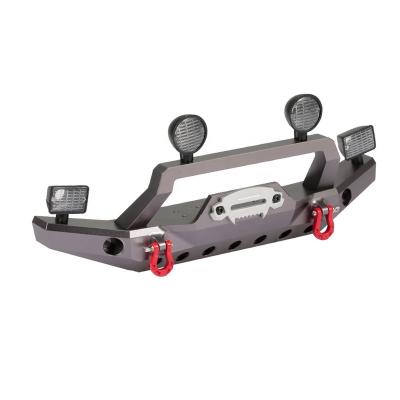 China Vehicles & Remote Control Toys Metal Front Bumper With Led Light For 1/10 RC Crawler TRX4 Rise Sport Parts 82024-4 for sale