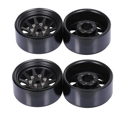 China Vehicles & 4PCS 1/10 RC Toys 1/10 RC Remote Control Crawler 1.9inch Beadlock Wheel Aluminum Rims For Hsp Redcat Rc4wd Tamiya Axial scx10 D90 Hpi RC Crawler for sale