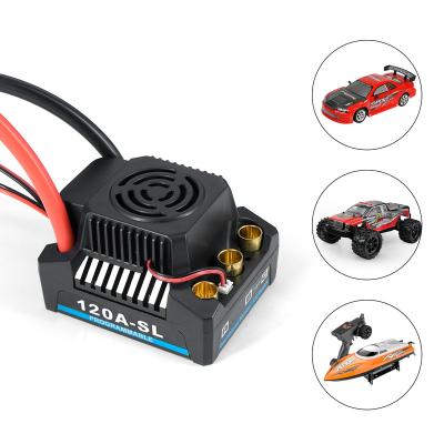 China Vehicles & Toys Remote Control Platinum 120A 150A 4-6S Waterproof Brushless ESC with BEC 5.8V-6.1V/3A for 1/10 1/12 1/14 RC Toys Car Truck Model for sale