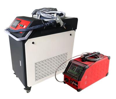 China Portable Optical Fiber Metal Laser Welder Letter 1500w 2000w 3000w Handheld Fiber Laser Welding Machine for sale