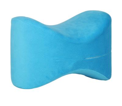 China PORTABLE Custom Cover Fabric Add Elastic Band Memory Foam Enlarged Clip Knee Pillow for sale