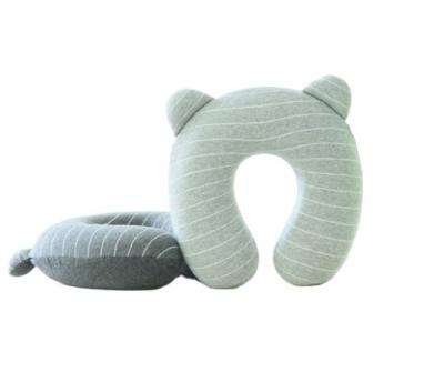 China Amazon Travel Neck Pillow Inflatable Warm Cute Bear Memory Foam Pillow Relife Personalized Neck Pain for sale