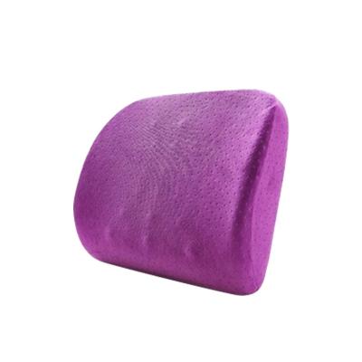 China Massage Spine Pad Lumbar Support Memory Foam Cushion Back Lower Back Pillow for sale