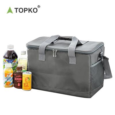 China TOPKO Waterproof OEM Customized Waterproof Food Ice Beer Box Camping Sports Travel Cooler Cheap Cooling Bag for sale