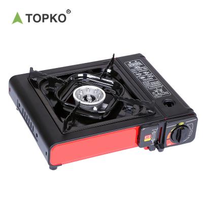 China TOPKO camping stove portable gas stove self-driving manufacturing new design rise/travel cooking gas stove/camping furniture for sale