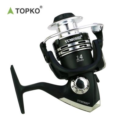 China TOPKO Straight Fast Fishing Tackle Saltwater Spinning Fishing Reels for sale