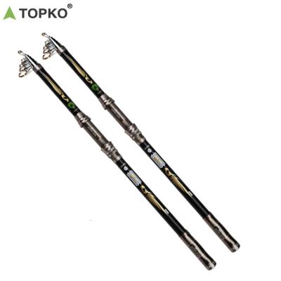 China TOPKO 70cm length 7 outside fishing sections surf reel seat baitcasting fishing rod for sale