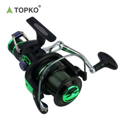 China TOPKO Ne Right Instant Stop One Way Anti-Reverse Gear Multiplier Ice Fishing Reel for sale