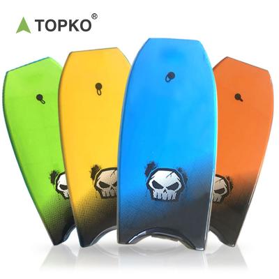 China TOPKO New Ultralight Design Foam Soft Surf Board Kids Adult Water Sports Floating Surf Board for sale