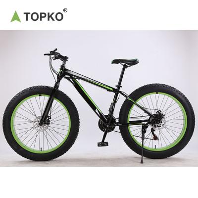 China DIRT JUMP TOPKO 7 Speed ​​Rear Indexed Derailleur Travel Carbon Steel Frame Mountain Bike for sale