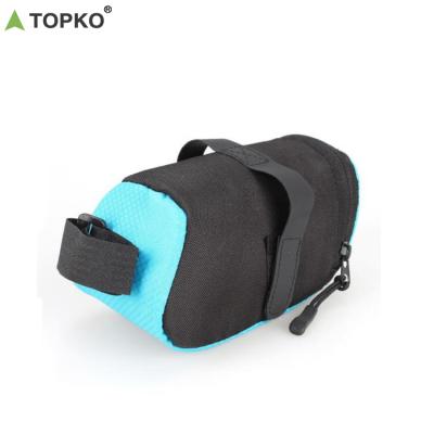 China Have position for keys and TOPKPO lightweight bicycle strap-on seat bag bag bike saddle recycling bag for sale