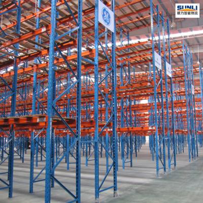 China Selective Stackable Pallet Storage Factory Rack With Multi Layers For Warehouse for sale