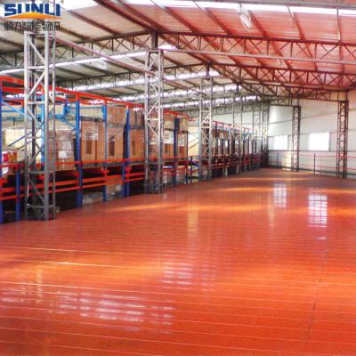 China Esd Protection Customized Warehouse Mezzanine Storage Platform Racking System for sale