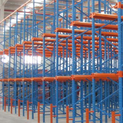 China Low Products Warehouse Pallet Drive Through Storage Racking System SKUs for sale