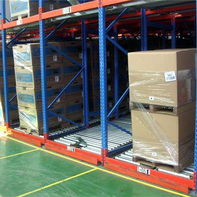 China Esd Pad SUNLI Customized Adjustable Warehouse Storage Heavy Duty Gravity Pallet Rack for sale