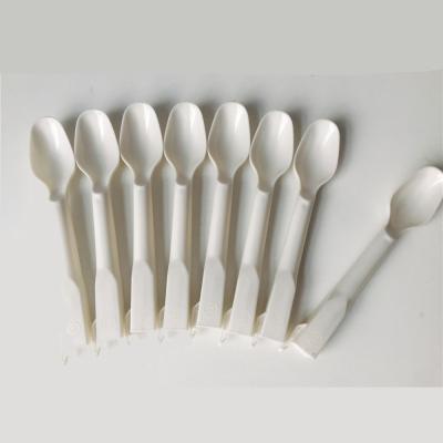 China PLA MC Flurry Spoons / Disposable MC Flurry Spoon Biodegradable Spoons for sale