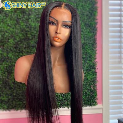 China Transparent Mink Raw Full Lace Wig, Brazilian Lace Front Wig, Cambodian Curly Hd Glueless Hair Full Lace Wig 8 in 40inch Full Lace Wig for sale