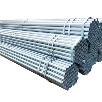 China Hot Galvanized Steel Drill Pipe Sales S235JRH ASTM A333 GR 6 Mild Steel Round Tube Pipe for sale