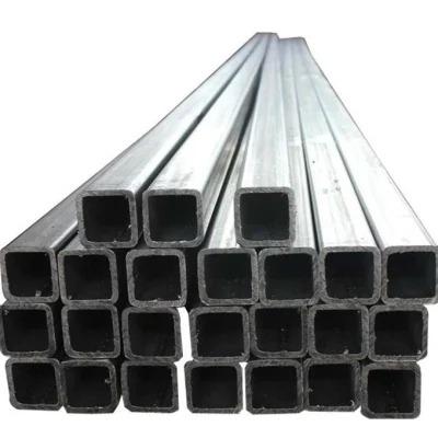 China High Quality Low Carbon Steel Fluid Pipe 100x100 Galvanized Square Tube Hot Dip Galvanized Square Tube for sale