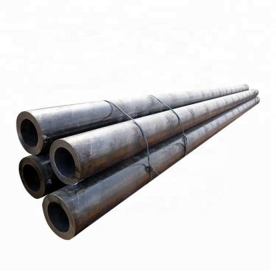 China Seamless carbon steel pipe q235 pipe ms iron carbon round liquid hot rolled mild steel pipe for sale