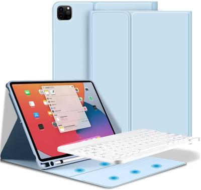 China For iPad Air / Pro 10.5 For iPad Air 3 10.5 Wireless Keyboard Case With Pencil Holder Tablet Cover For iPad Pro 10.5 Soft Silicone Case With the keyboard for sale