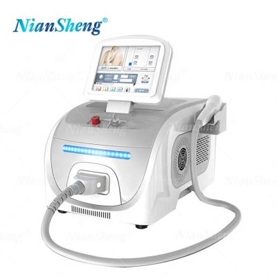 China Portable Hair Removal 808 IPL 1064nm Laser Diode Laser 40w Sopranotitaniumprice IPL Platinum Hair Removal Laser Machine for sale