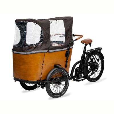 China China OEM 250W Motor Cargo Tricycles Trailer Electric Cargo Bike for sale