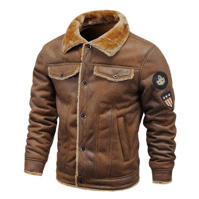 China Windproof Fur All In A Retro Air Force Bomber Jacket Doolittle ETO Death Squads Super Warm Classic Bonded Duffle for sale