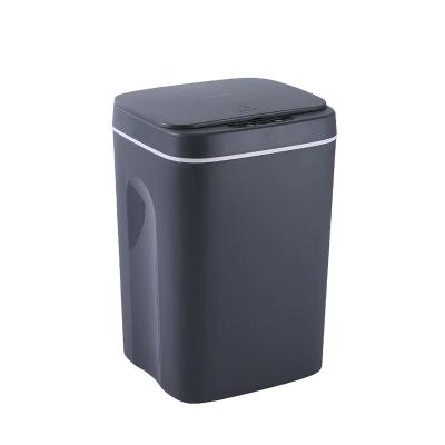 China 14L mini trashbin 14L mini trash dust dust portable refilling plastic waste bins viable automatic smart kitchen waste bin for sale