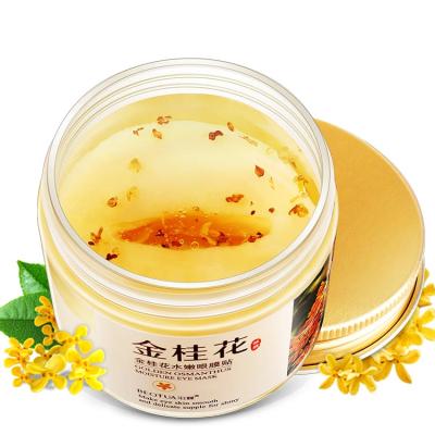 China BIOAQUA Eye Dark Circles Nourishing Care Product Dark Circles Moisturizing Osmanthus Gold Eye Mask for sale